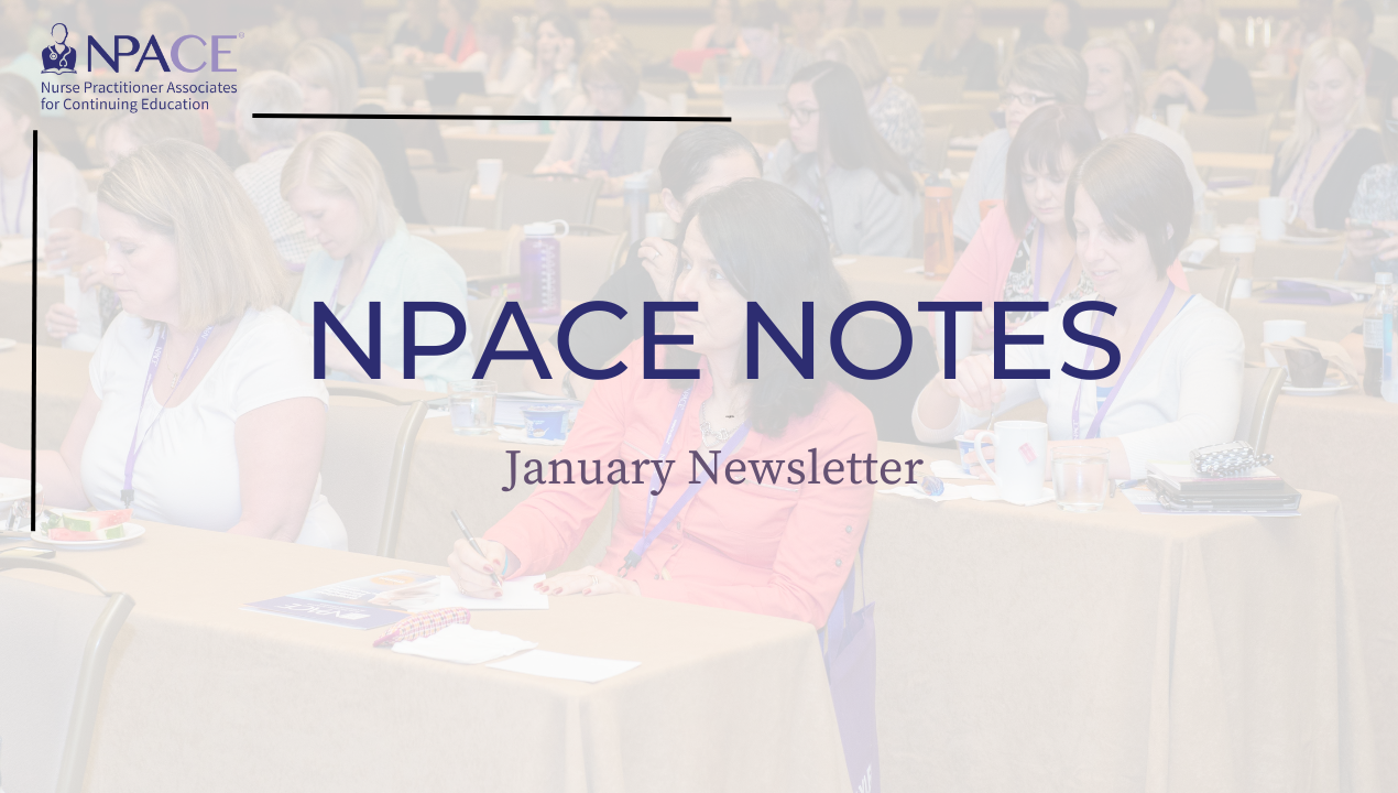 NPACE Notes: January Newsletter